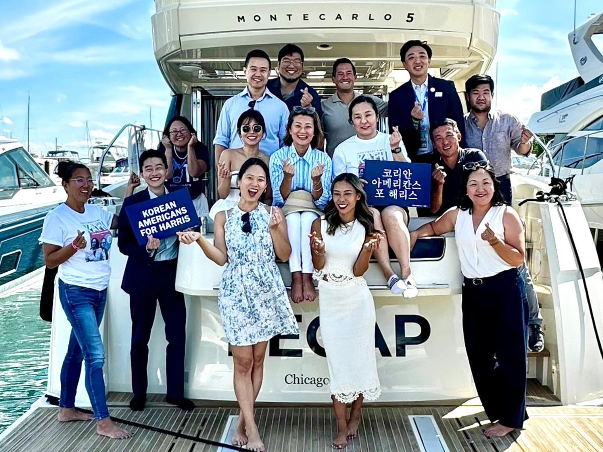 Korean Americans for Harris tweet media