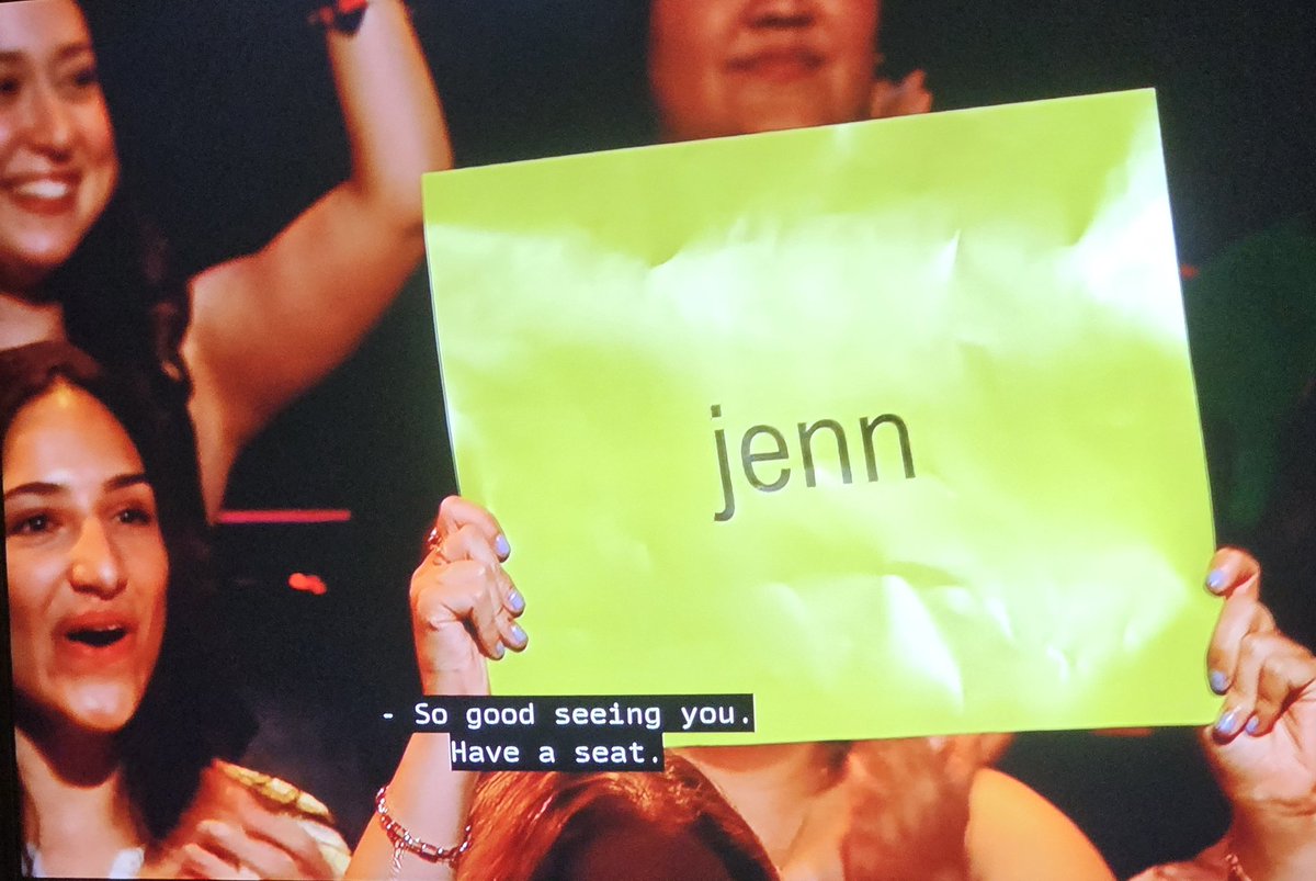 Someone spent a lot of time and put a lot of thought into this lovely and personal sign. #TheBachelorette