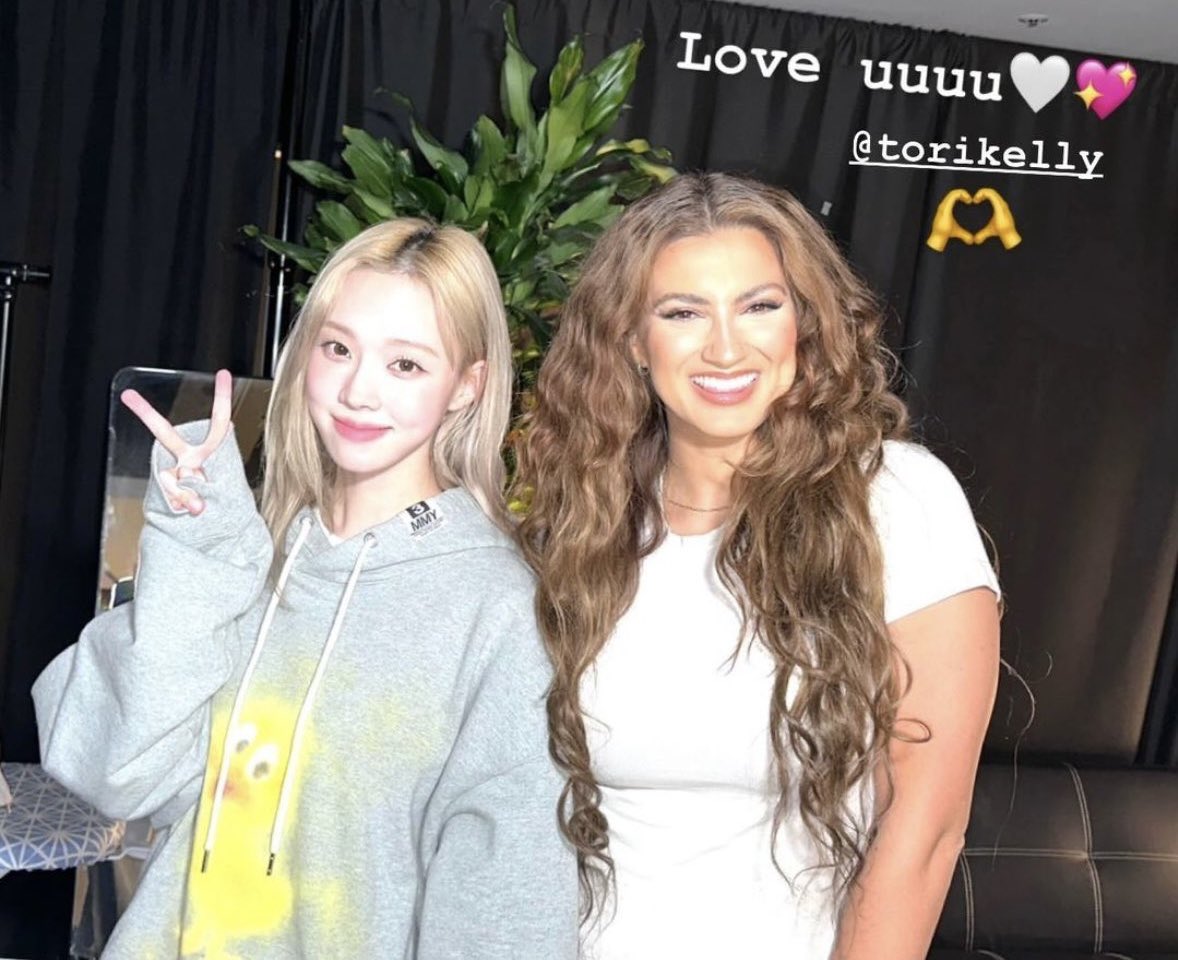 WINTER via 💭 about going to Tori Kelly’s Concert

“Can I brag about myself? I went to see Tori Kelly’s concert yesterday. I was happy………🤍Really…. She is really cool. I said hello backstage at Coachella. She remembered…. And she said that my cover was really good too.”