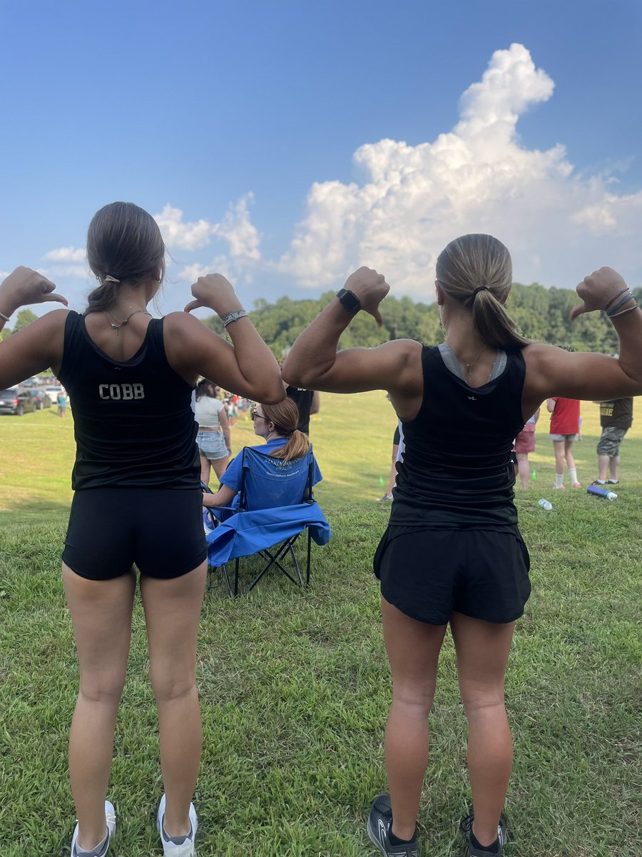 MannKatie2027's tweet photo. First XC meet of the season!! I placed 6th of about 50 runners! Time was 23:59(3 miles), which is about a min faster than last year at this time! https://t.co/oFknv06iAK