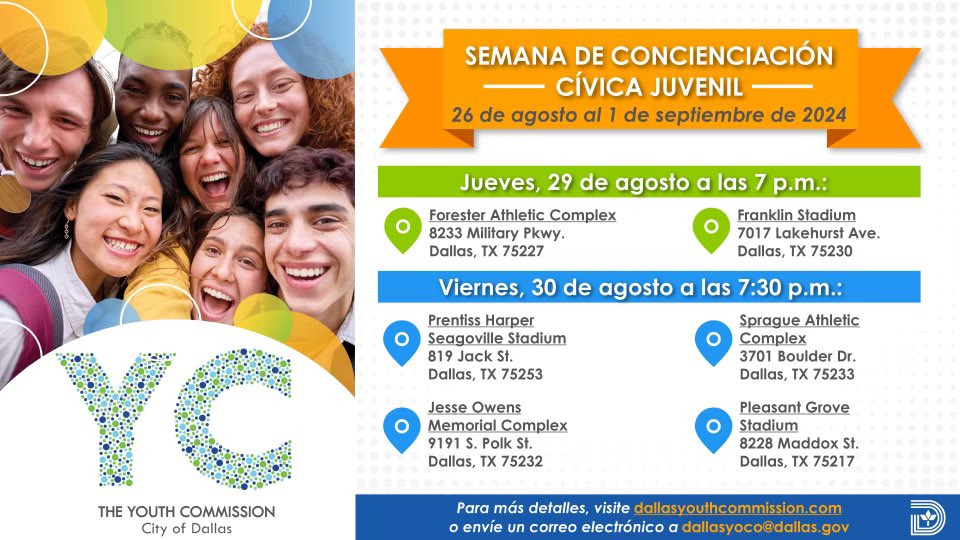 Dallas Youth Commission tweet media