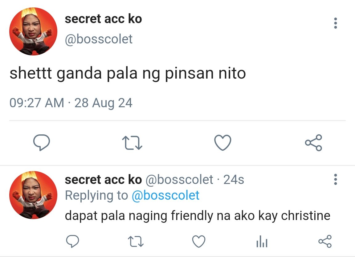 wtfchalamet1's tweet photo. A #Jholet AU wherein, Christine and Nicolette, were blockmates for a long time, they never interacted unless they are required to, not until they became thesismates

What happens if in one of their thesis sessions, Nicolette, suddenly took interest on Christine's cousin? https://t.co/5fsPn4XW08