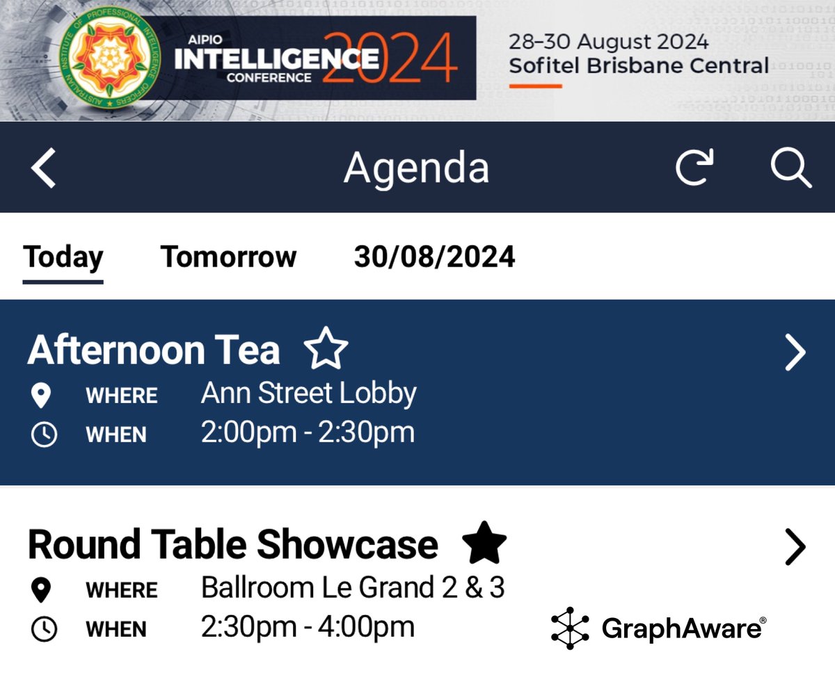 🌟 We're at the #AIPIO Conference! Visit us at booth #12 to discover how graph technology can solve your siloed data challenges. 

Don't miss Dan at the Round Table Showcase in Ballroom Le Grand 2&amp;3 at 14:30.

Excited to meet you! Arrange a meeting👇
🔗 hubs.ly/Q02MNvbt0