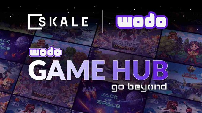 Promot33r's tweet photo. 👀 @wodoio joins the gasless ecosystem of @SkaleNetwork
💪 #Wodo Network partners with #SKALE to enhance accessibility to blockchain for gamers and developers, advancing their mission https://t.co/BcnoPID1HK