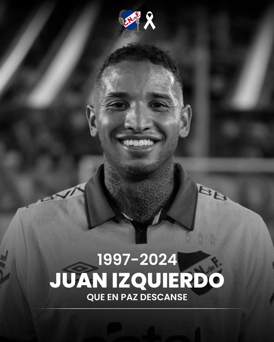 𝐐𝐄𝐏𝐃 𝐉𝐔𝐀𝐍 𝐈𝐙𝐐𝐔𝐈𝐄𝐑𝐃𝐎 🙏🏼

Un abrazo apretado a su familia, amigos y a todo Nacional desde el equipo de Pasión Tricolor.

Siempre en nuestros corazones, Juan.