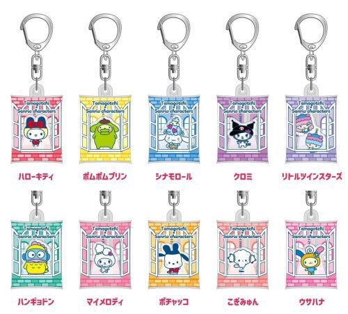 速報】エアふわキーホルダー たまごっち×サンリオキャラクターズ #pr