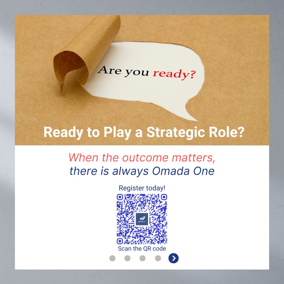 OmadaOne's tweet photo. At Omada One, you're more than just a doer – you're a thinker, an innovator, and a key player in driving success.

📷 Swipe to discover how you can be a part of a team that values your insights and contributions.

When the outcome matters, there is always Omada One. 📷 https://t.co/nU9k8zH2sz