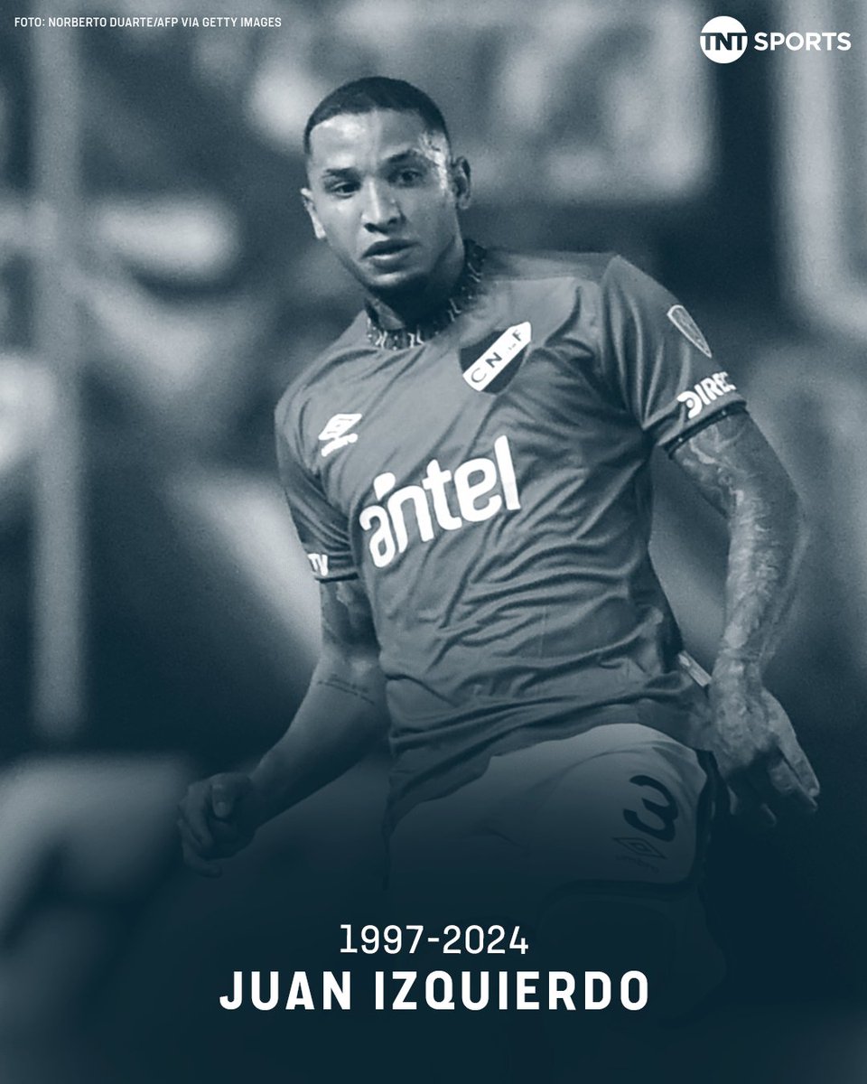TNTSportsBR's tweet image. A notícia que ninguém queria dar. 😢 O atleta Juan Izquierdo, do Nacional, veio a falecer. O uruguaio sofreu mal súbito na partida contra o São Paulo pela Libertadores, estava hospitalizado desde então, mas não resistiu.

Desejamos muita força aos familiares, companheiros de…