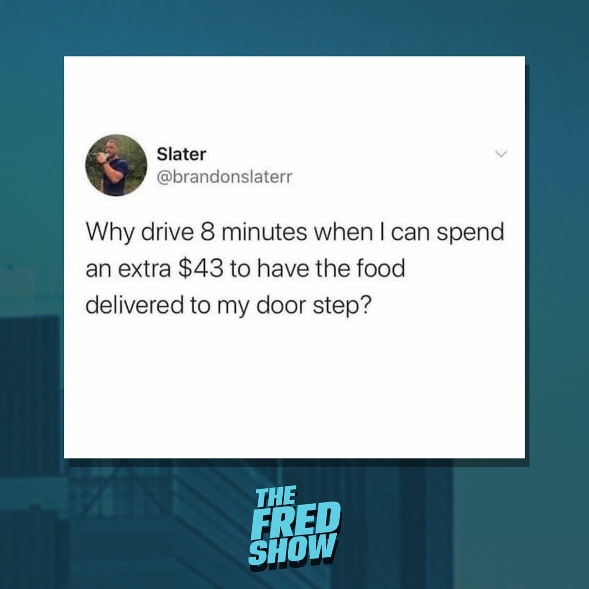 fredshowradio's tweet photo. And don’t forget the tip! 😅😫
https://t.co/fGqU21kTS8
#iheart #fredshow https://t.co/VBai5wT4lV