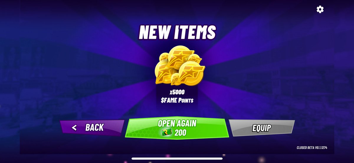 Glowingnood's tweet photo. Playing @RumbleKongs everyday. 
Got a nice bag of  $FAME points as a reward. https://t.co/J9k8JwMRuH