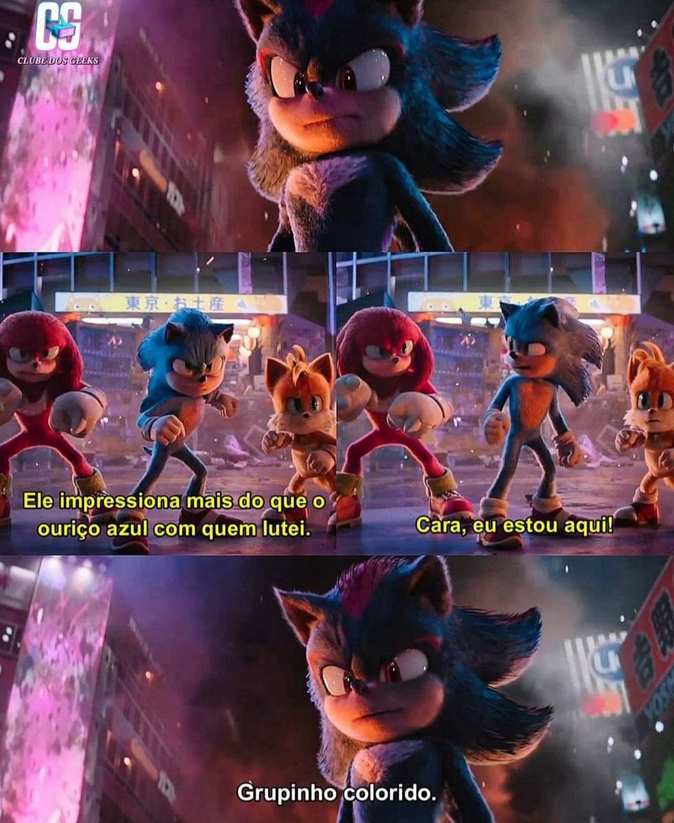 Curtiram o trailer de "Sonic 3" ?