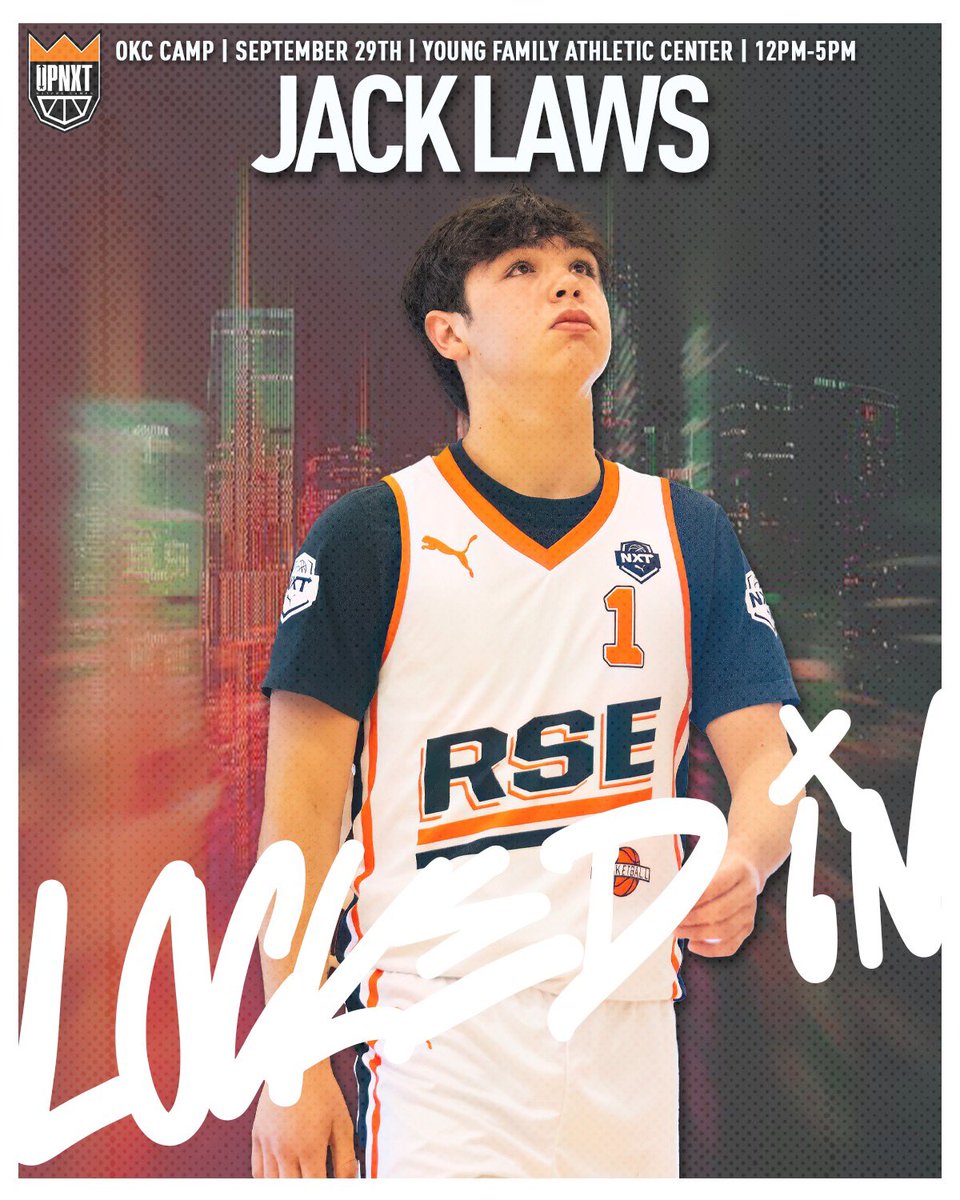 NxtProHoops's tweet photo. Jack Laws is Locked In for the UPNXT Camp in Oklahoma City🔥

Register and Pay Now to Secure your Spot➡️ https://t.co/5eNQ5iiI0a

#WhosTheNXTPRO | #UPNXT https://t.co/kHBuOOj08J