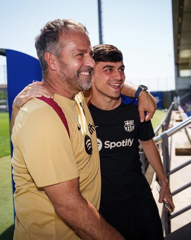 BarcaWorldwide's tweet photo. 🇪🇸 Pedri González: “All the coaches tell me to control the game and arrive in the box. Hansi tells me the same thing.” https://t.co/4kKeJRoEyk