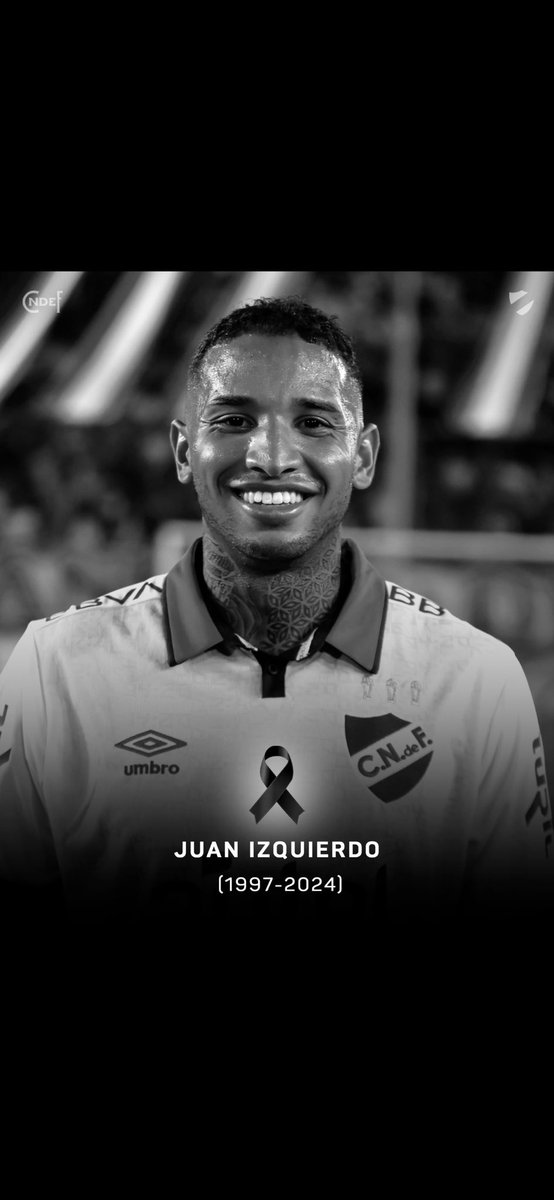 Con profundo dolor, lamentamos  la triste noticia del fallecimiento de Juan Izquierdo. Desde <a href="/APFUruguay/">APFU</a> queremos hacer llegar nuestro más sentido pésame a su familia, amigos, compañeros y ex compañeros y a todo <a href="/Nacional/">Nacional</a> en este durísimo momento. 
El fútbol está de luto.
QEPD