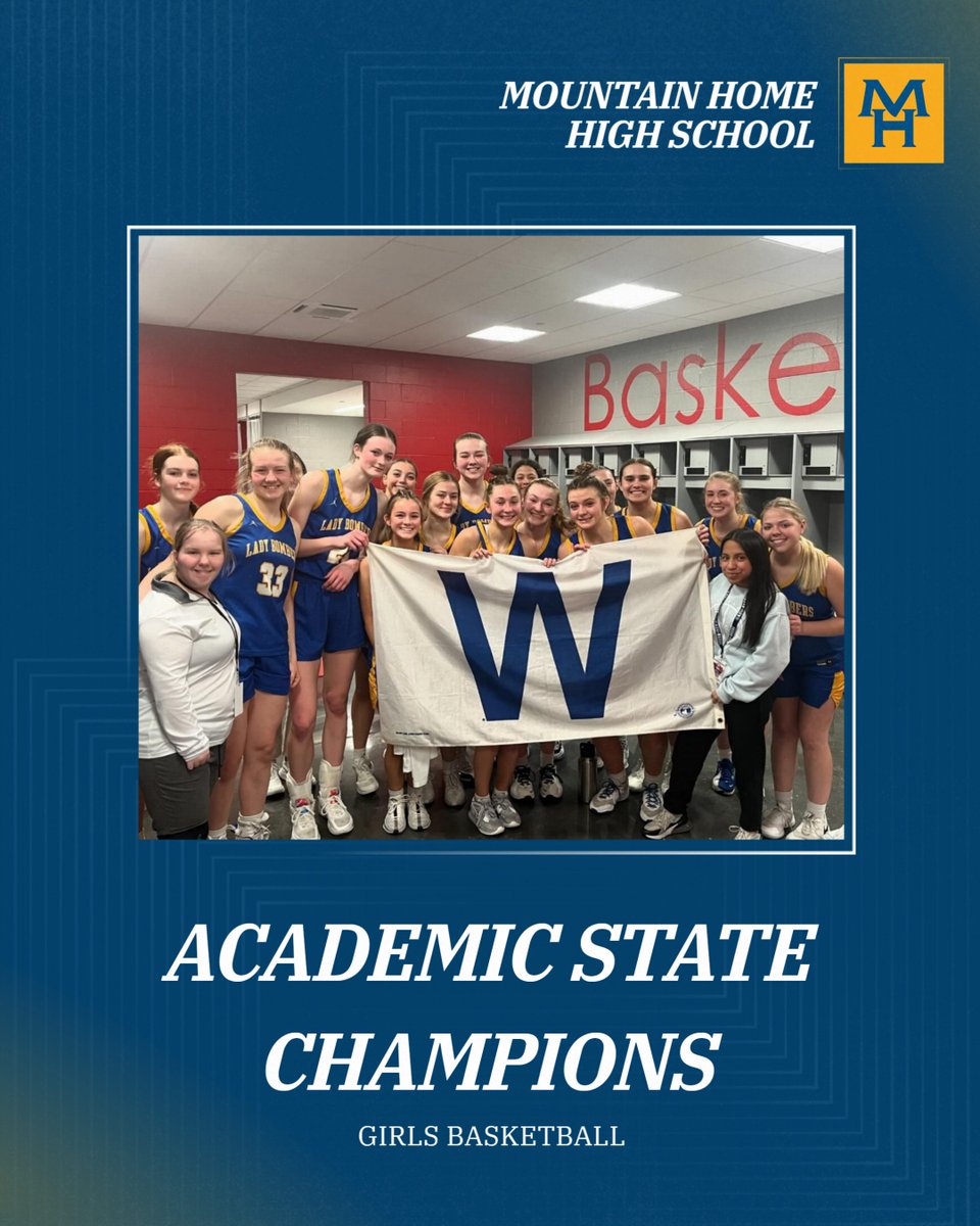 Last week the Arkansas Activities Association named us Academic State Champions for the 2023-24 school year!

We finished with a 4.2 GPA as a team!

#OneBomber