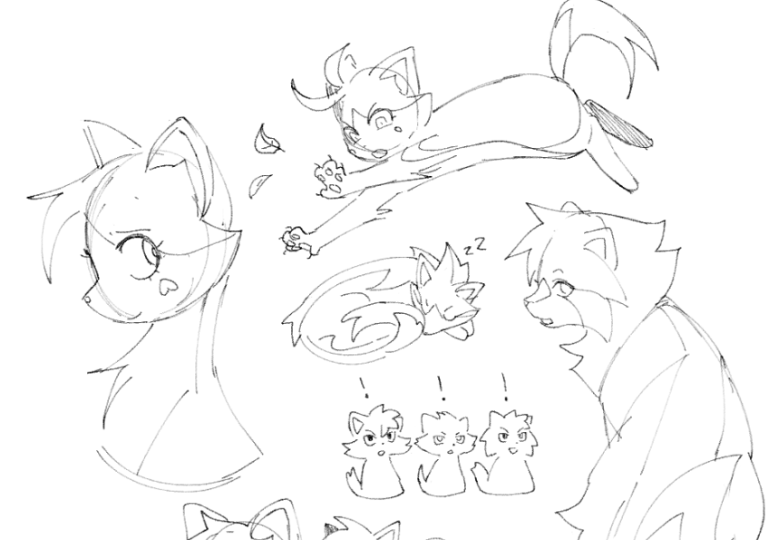 Marsopps's tweet photo. more doodles, i havent drawn leafpool in a while 😔 https://t.co/d5DBuNG3Vc