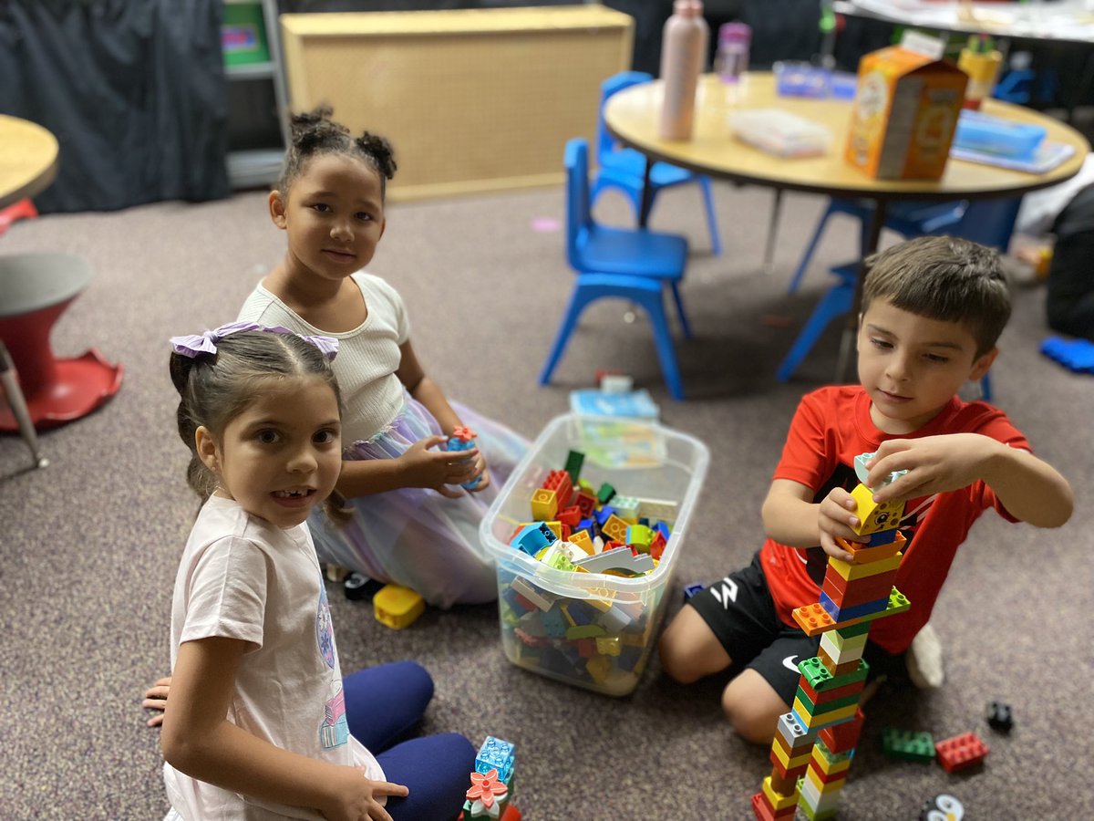 It was a great first day of school! 💜💛