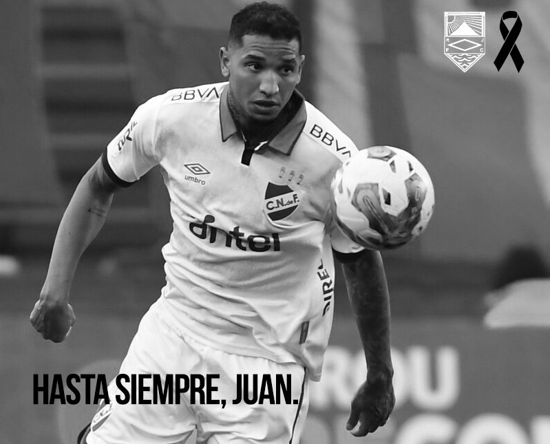 🫂 HASTA SIEMPRE, JUAN.

Rampla Juniors acompaña en el sentimiento a la familia de Juan Izquierdo, a sus amigos y compañeros.

Lo diste todo Juan, dentro y fuera de la cancha. Y siempre serás recordado por quienes amamos el fútbol, como vos.

QEPD

#RamplaEsDeSuGente