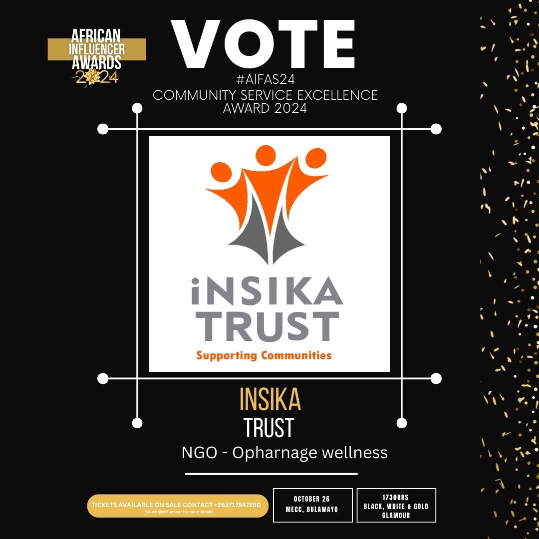 InsikaTrust's tweet photo. We have been nominated for the African Influencers Awards 2024 🥳We did like to take this opportunity to say thank you for your unwavering support.
Let's vote team Insika Trust 
https://t.co/72MLQy5rUQ https://t.co/liILSboIhm