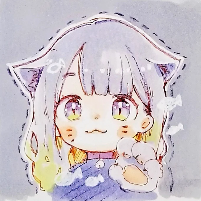 新しいマーカーを買ったらお絵かき欲が止まりません色も箱も可愛すぎる