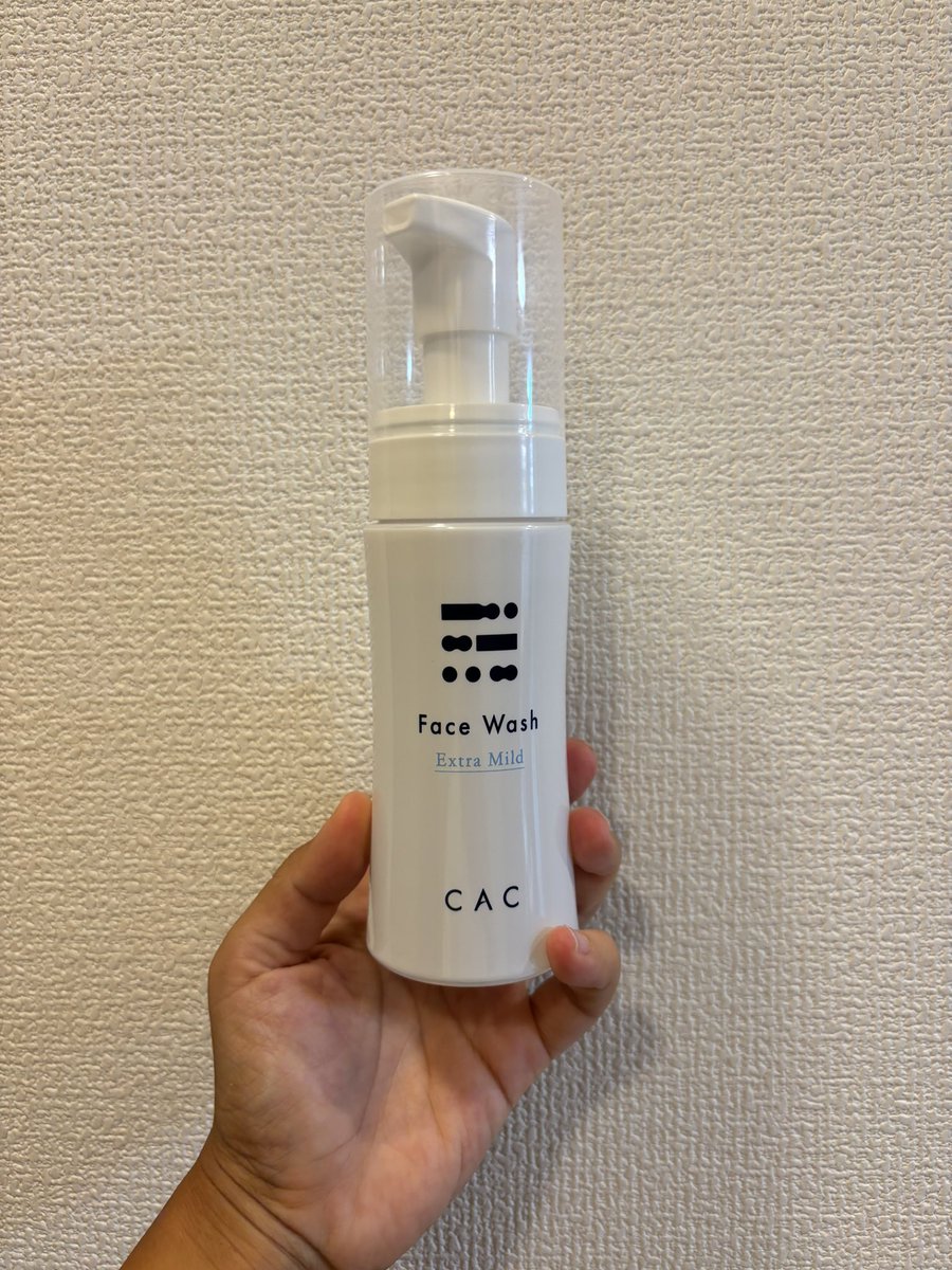 CACさんのフェイスウォッシュ　エクストラマイルドを使用させていただいてます！
ポンプ式泡洗顔なので忙しい朝にもピッタリです🫧

#PR
#CAC化粧品
#ジェフレディース