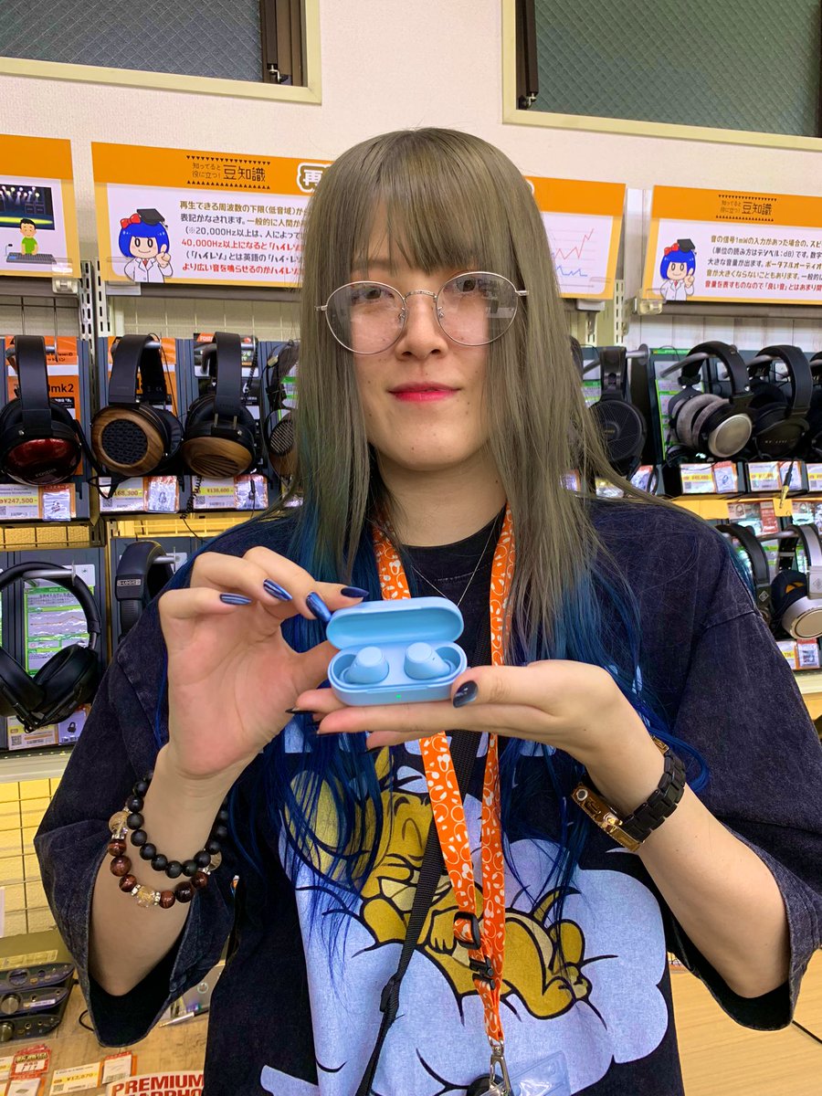 e_earphone_NPB's tweet photo. 【#eイヤ大阪日本橋本店】
本日もオープンしました☀️
風が強いですが、元気に営業しております✌🏻
👑SONY WF-C510👑
な、な、なんと #SONY の新製品がeイヤにて先行展示されております!
誰よりも先にご試聴しにきてください〜!🥰
https://t.co/hVftDDpHAV
\ NEW ARRIVAL /
🆕 Meze Audio(メゼオーディオ) #ALBA
筐体からケーブルまでほぼ真っ白なデザインがとっても素敵…!
https://t.co/k4PMDqwZ6l