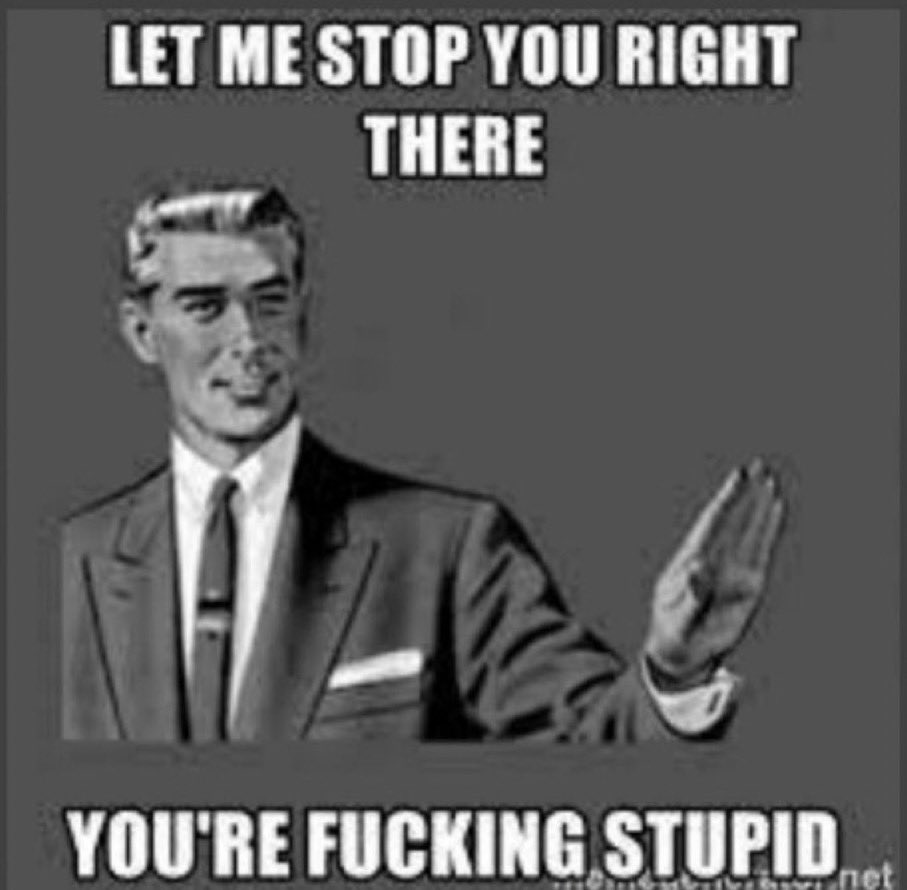 SoggyBottom22's tweet image. You’re a complete moron. 
A gun without a person could sit in front of Trump for 1,000 years and never hurt him.
Do you also blame knives, baseball bats, trucks, cars, hammers, &amp;amp; all the other inanimate objects used by people to kill??
We know why you don’t.
#PeopleControl