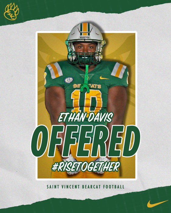 After a great conversation with <a href="/CoachJohnstonOL/">Chace Johnston</a> im blessed to receive my first offer from @SVC_Football #AGTG 

<a href="/CoachSmetanka/">Aaron Smetanka</a> <a href="/CoachMo711/">Donnie Militzer</a> <a href="/militzern/">Coach Nick</a> <a href="/OLSHFOOTBALLHS/">OLSH High School Football</a> <a href="/wpialsportsnews/">WPIAL Sportsmen</a> <a href="/WPIAL_Insider/">WPIAL Insider</a>