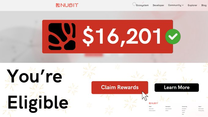 Airdrop_Elara's tweet photo. "Combine $NUBIT $BTC to earn $1,675 per wallet!
Activity deadline: 5 days
They announced new quests, and I've completed 100 more accounts.
Cost: FREE
Check out my exclusive video guide🧵👇" https://t.co/0ZAIFAIko9