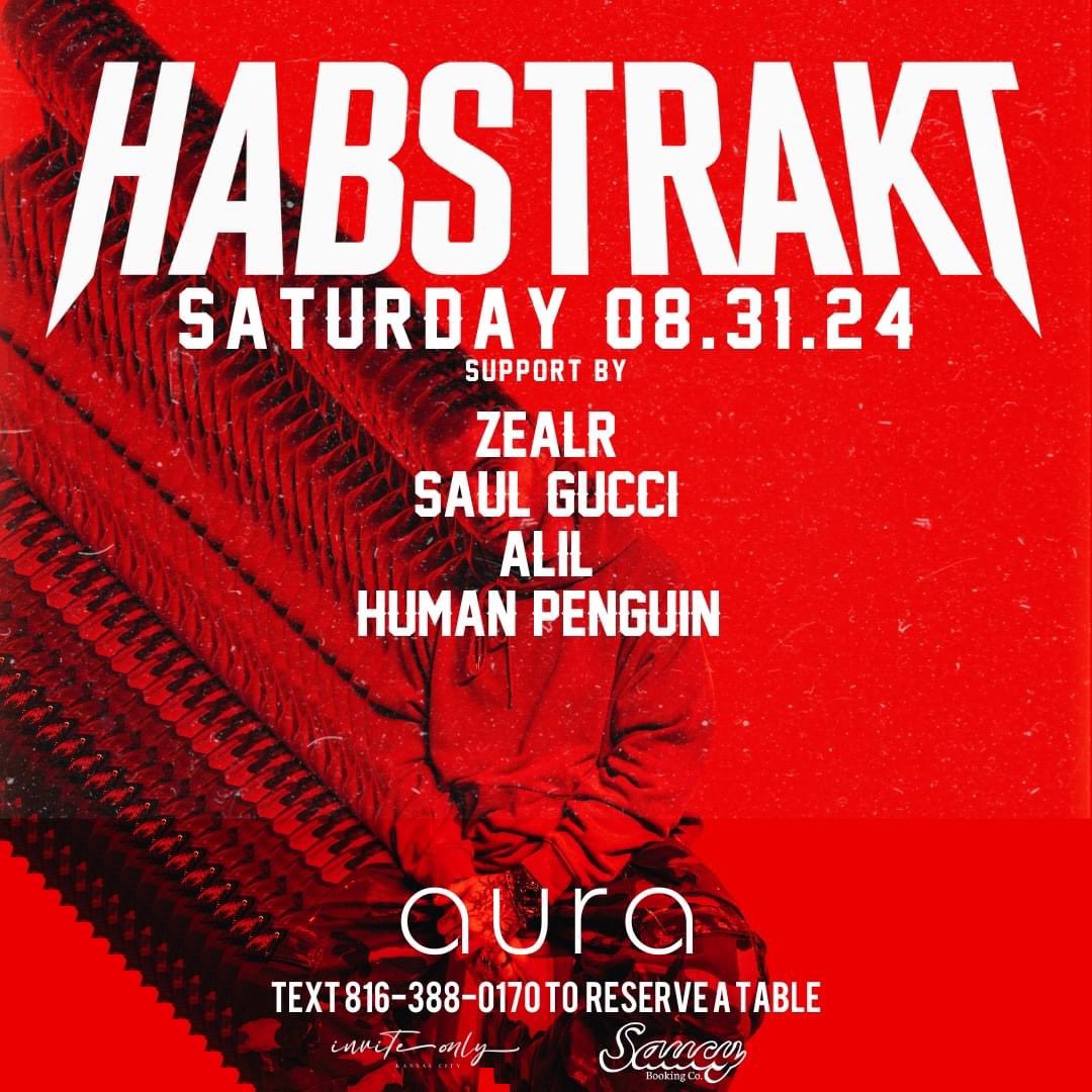 I’ve never seen Habstrakt live before and now I finally get too!!! LFG😈