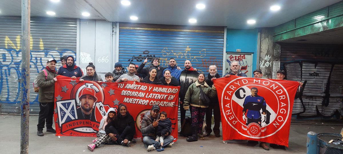 Olla popular con los amigos de peña faryd mondragon