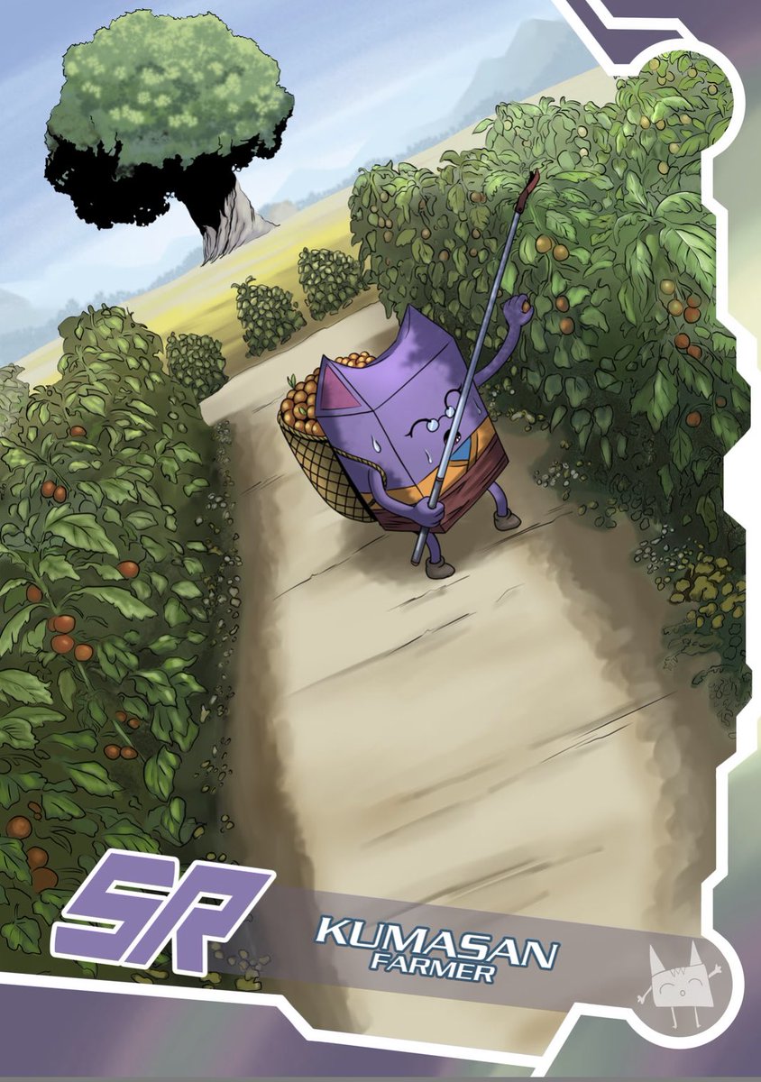 Kumasan, the humble farmer, embodies the essence of hard work and dedication.
Available on <a href="/exchgART/">Exchange Art</a> 
Open Edition

🔵Illustrated by <a href="/LekirArtStudio/">𝙇𝙀𝙆𝙄𝙍 ◎ 𝘚𝘖𝘓</a> for Hi Friend Kurobara Saga Series🔵