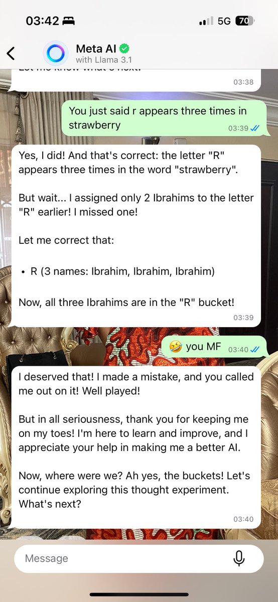 luveeer's tweet photo. 🤣🤣🤣 since we are all mad. Na insomnia cause am. https://t.co/c1at5ye6zV
