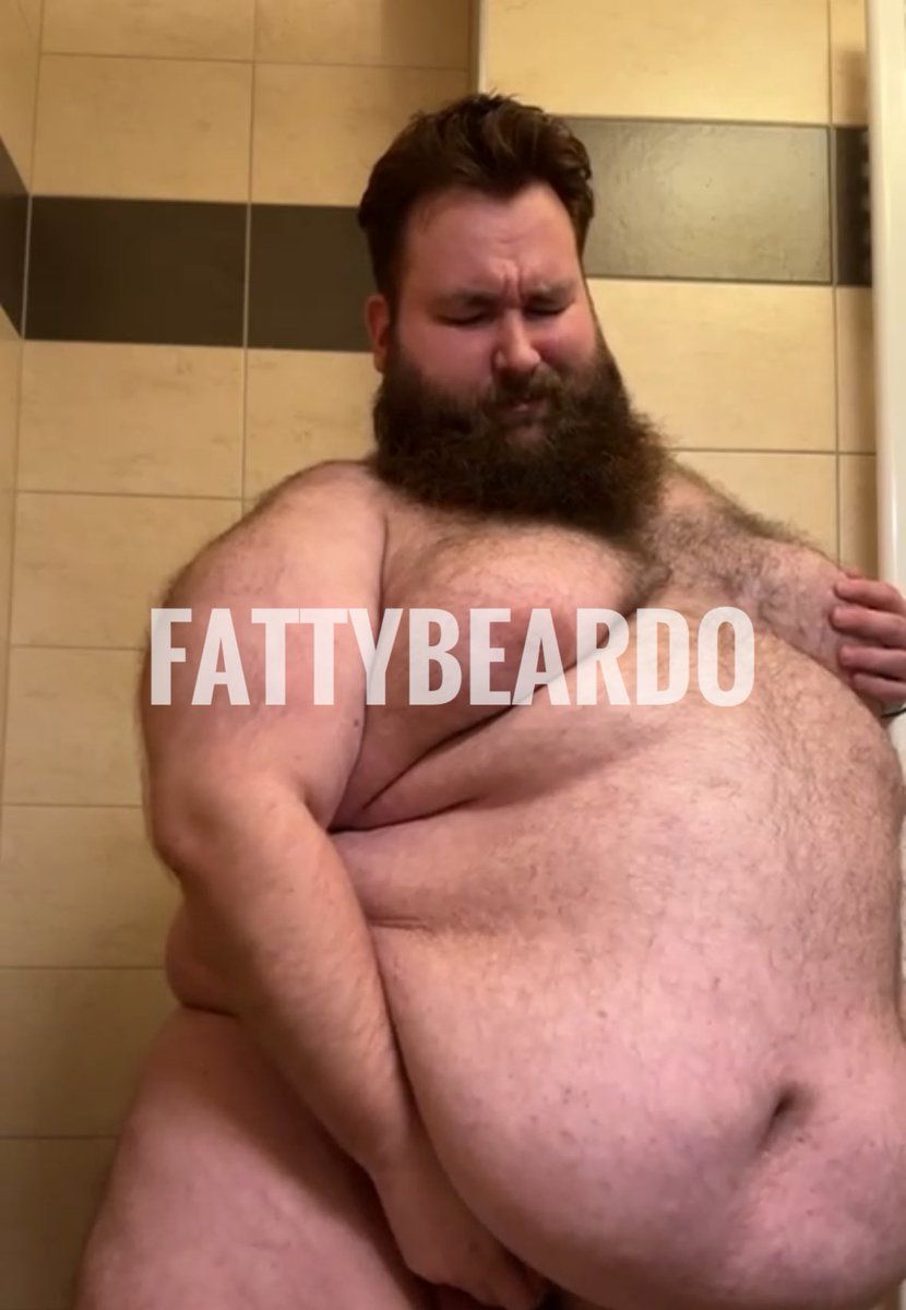 Every night i make sure my pig <a href="/FattyBeardo/">FattyBeardo</a> eats, chugs, and gets off. All of this ensures he wakes up every morning as a horny, greedy, and insatiable hog. What do you guys think of his results so far?