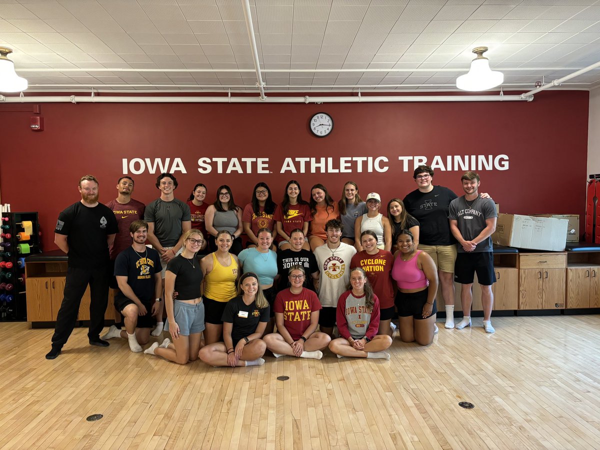 ISU AT Students tweet media