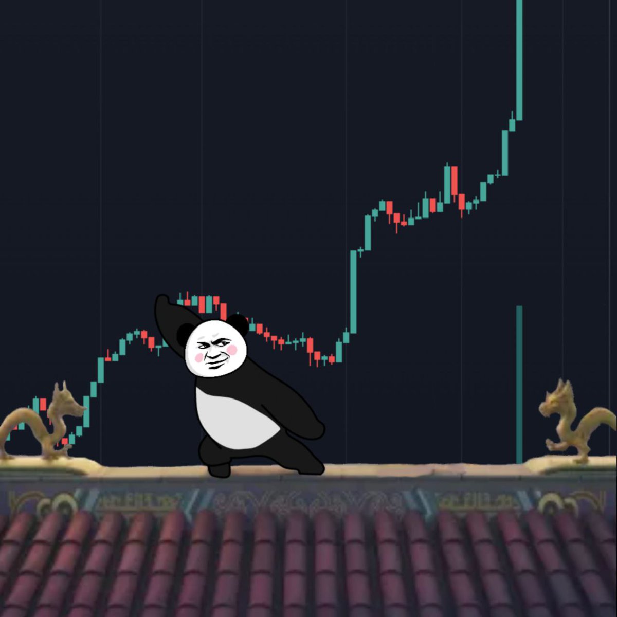 别让烦恼把你拉低，像熊猫一样保持体态
No let worries weigh you down, stay balance like panda
$BIAO #BIAOISM
<a href="/biaoerc20/">Biao</a>