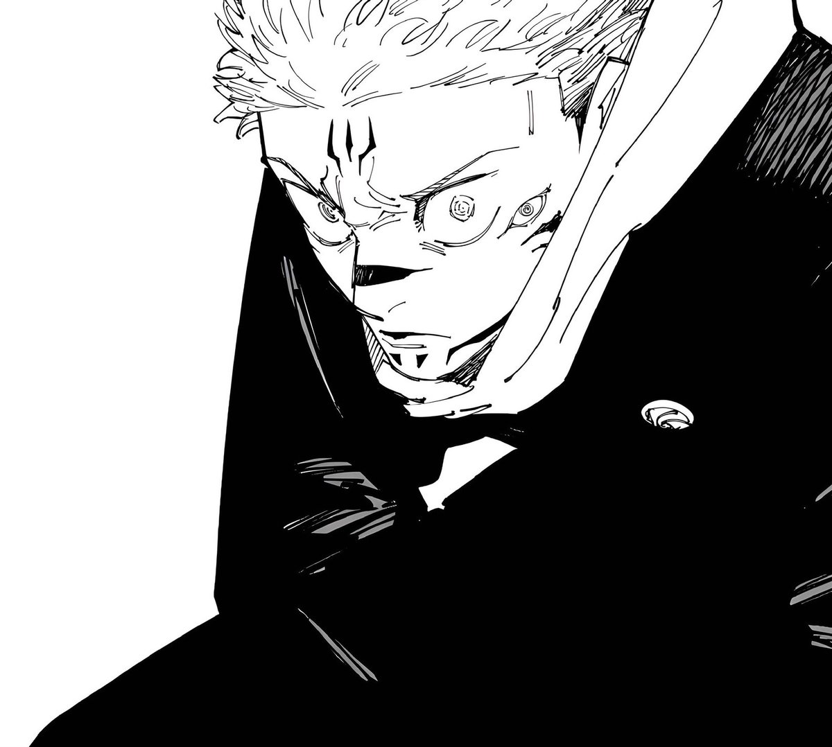 Go_Jover's tweet photo. So ready to start this week's leaks with 
“Chap begins with Sukuna's flashback” #JJK268 https://t.co/9OAr35lxA2