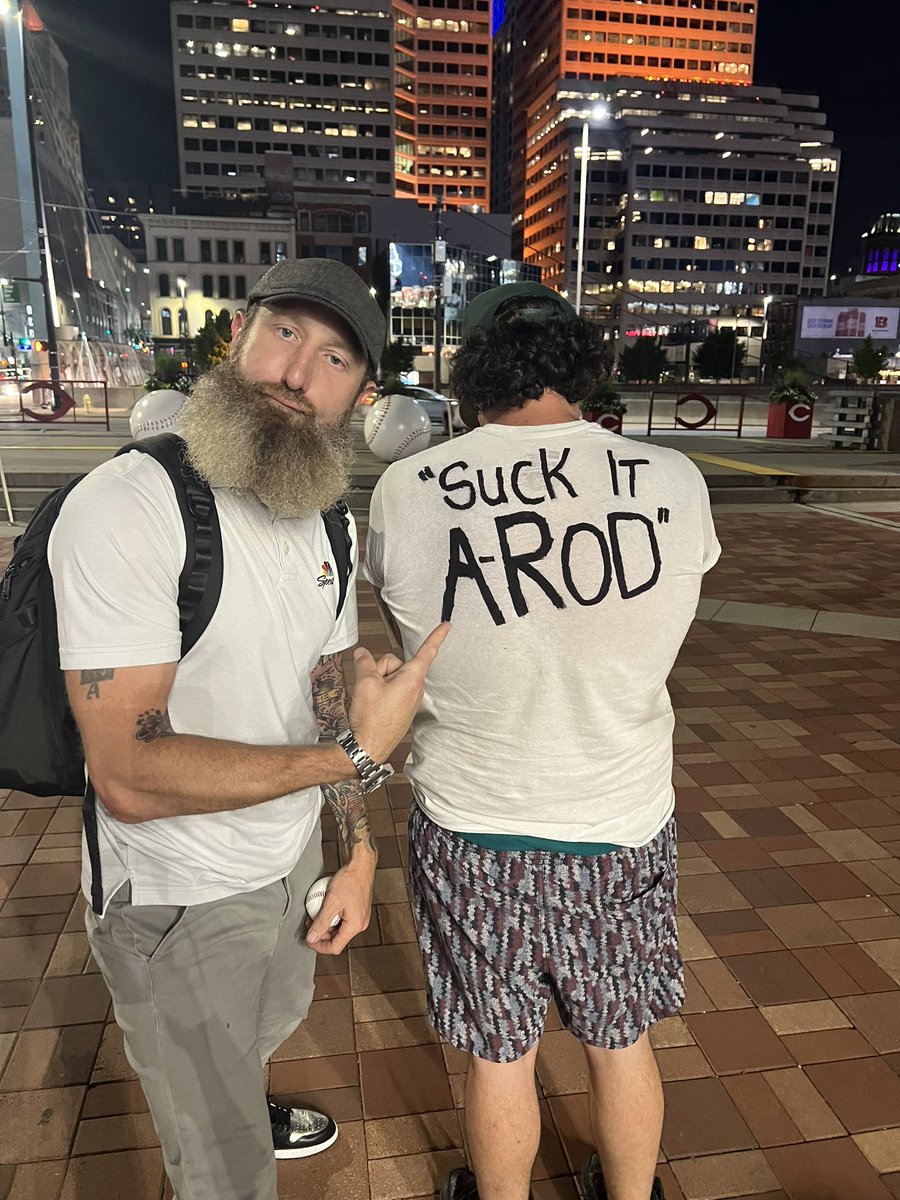 DALLASBRADEN209's tweet photo. LOVE the A’s fans here in Cincinnati! https://t.co/ry9eNUQx5s