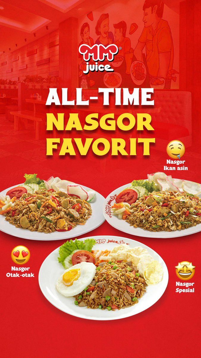 Kalau versi kamu, apa nih all-time favorit menu Nasi Goreng di <a href="/mmjuice/">T</a> ? Coba komen di bawah🤓
.
.
.
#mmjuice #kulinerindonesia #deliveryindonesia #delivery #frozenfood #makananindonesia #makananhygienis #gofood #gofoodindonesia #foodie #foodgram
