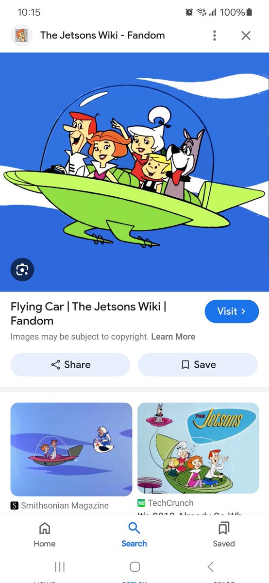 FOR DECADES my money was on the Jetsons Flying Car before autonomous vehicles on the road. Looks like I was wrong.