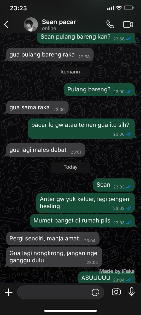 itsmenadia31's tweet photo. Nomin short au.

Luka kecil.

Sama kamu sakit ga sama kamu lebih sakit ternyata suatu hal yang nyata bagi Sean mau pun Abian.

by @.itsmenadia31 https://t.co/1R9KP0qzoV