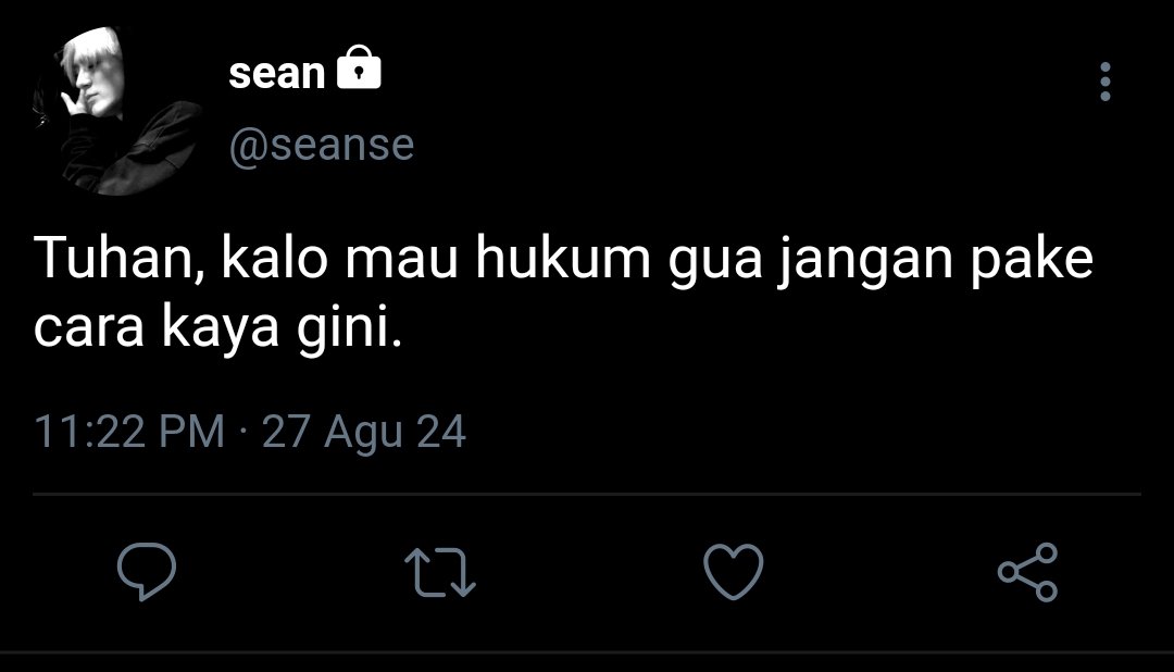 itsmenadia31's tweet photo. Nomin short au.

Luka kecil.

Sama kamu sakit ga sama kamu lebih sakit ternyata suatu hal yang nyata bagi Sean mau pun Abian.

by @.itsmenadia31 https://t.co/1R9KP0qzoV