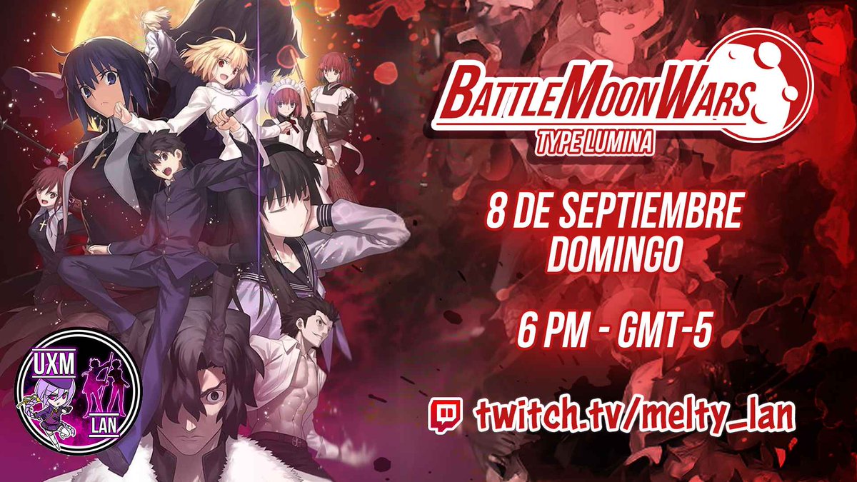 Recuerdan el torneo de 2 VS 2 en #UNI2? Ahora les traemos 2 VS 2 para #MBTL! El domingo 8 de Septiembre a las 6 pm GMT -5 (hora de Colombia):

Bracket: start.gg/tournament/bat…
Server: discord.gg/HtsnBJ4yat
Twitch: twitch.tv/melty_lan