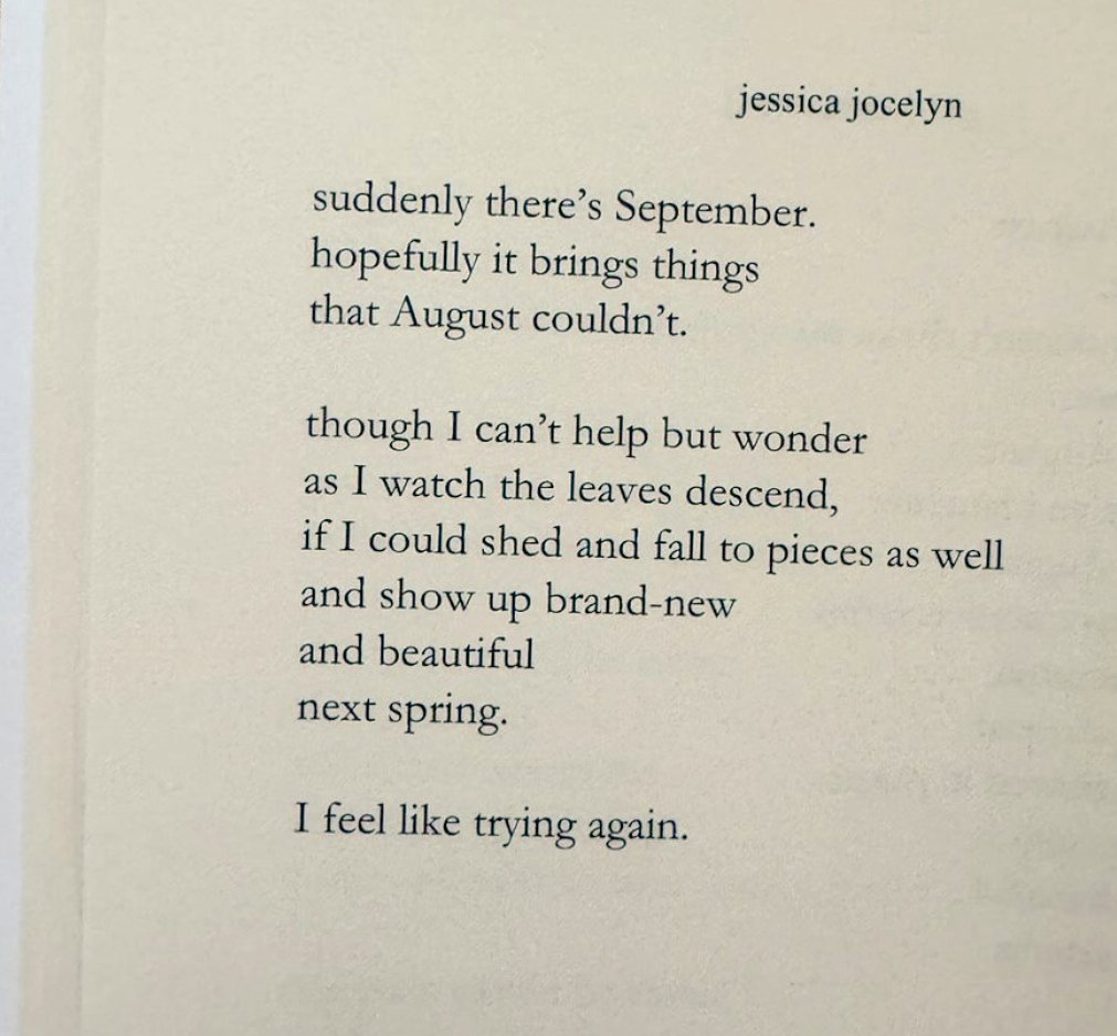 I feel like trying again 🤍