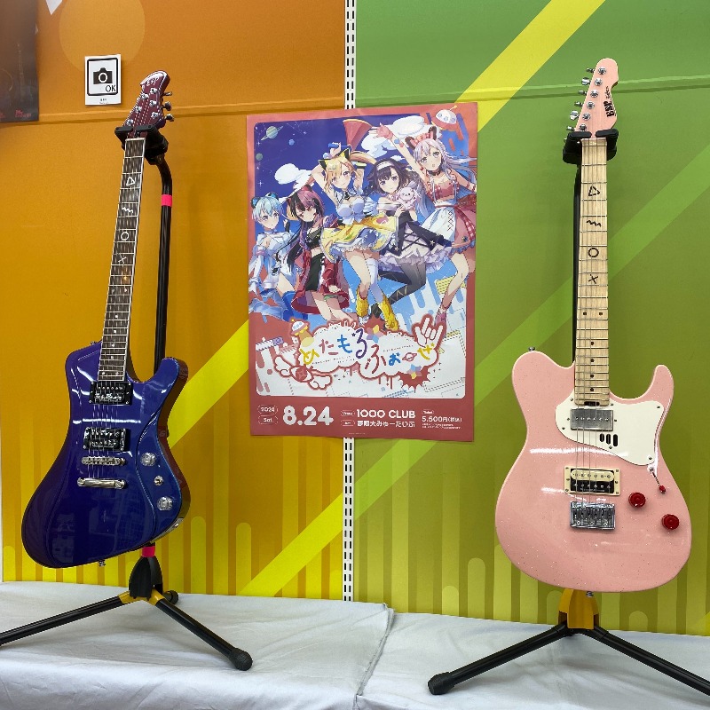 🪐🐻🎸ゆめみたギター、実機展示中🎸🐰🩹 AKIHABARAゲーマーズ本店4F