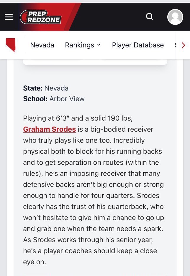 Graham Srodes (@graham_srod3s) on Twitter photo I appreciate <a href="/PrepRedzoneNV/">Prep Redzone Nevada</a> for the write up!! <a href="/aggiefootball05/">Arbor View Football 🏈</a> <a href="/iamcoachMB/">Coach Marlon Barnett 🏴☠️</a> <a href="/Coach_Brentley/">Desmond Brentley</a> I appreciate <a href="/PrepRedzoneNV/">Prep Redzone Nevada</a> for the write up!! <a href="/aggiefootball05/">Arbor View Football 🏈</a> <a href="/iamcoachMB/">Coach Marlon Barnett 🏴☠️</a> <a href="/Coach_Brentley/">Desmond Brentley</a>