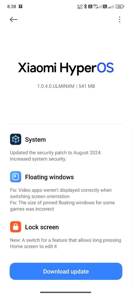 sunnny1583's tweet photo. POCO F4 new update is here OS1.0.4.0.ULMINXM with August security patch [Mi Pilot Release]
Public release will be done in 2 - 3 days !! 
#POCOF4 #POCO @IndiaPOCO @Himanshu_POCO https://t.co/5FOGmXT2dt