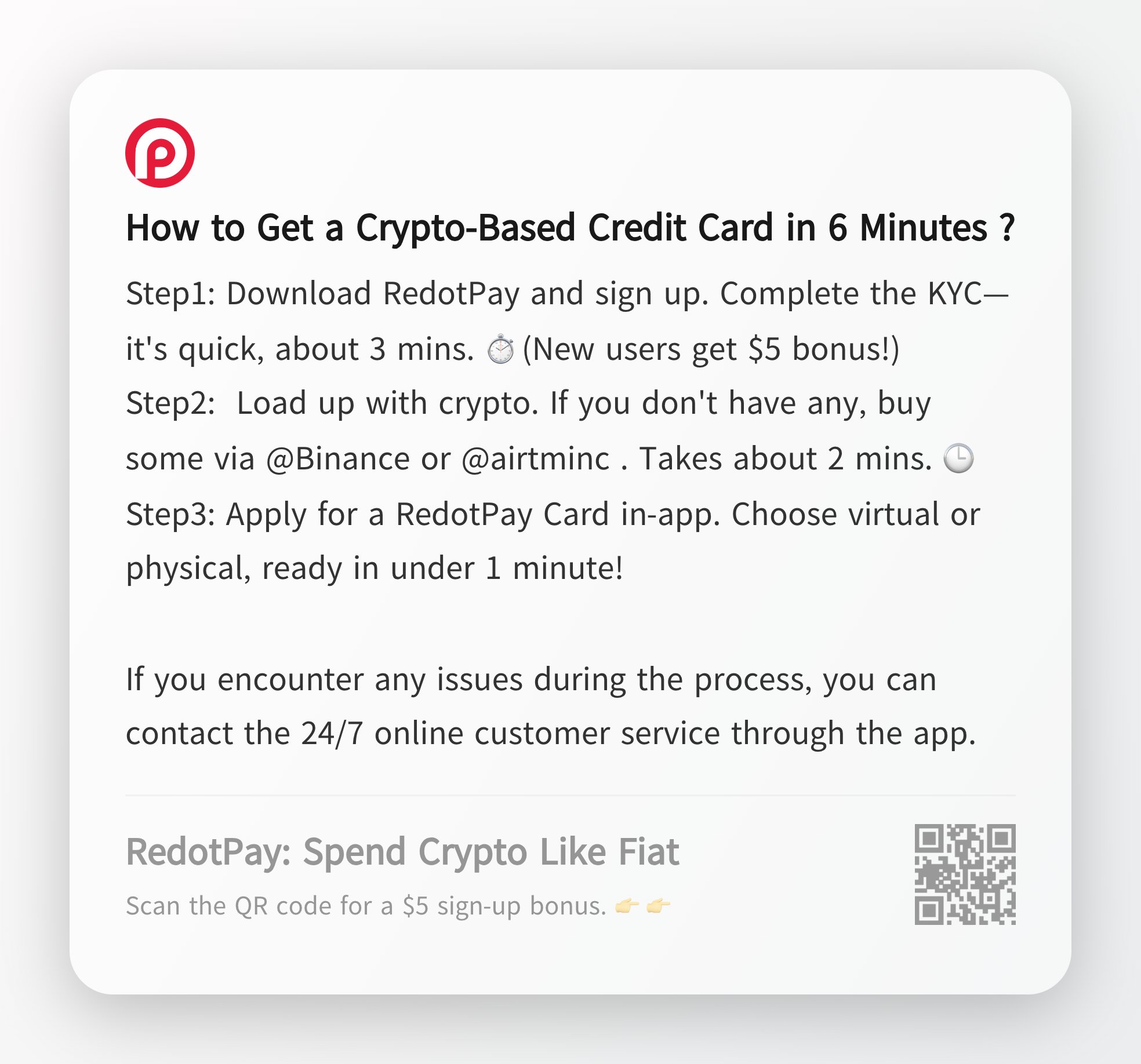 RedotPay Official on X: &ldquo;Step1: Download RedotPay and sign up 