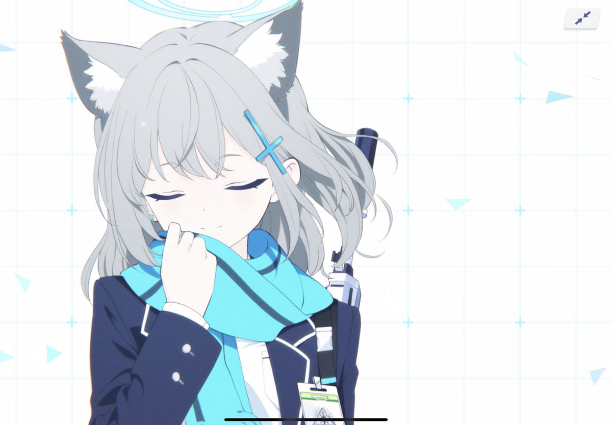 砂狼シロコ(ブルアカ) 「ん、いい感じ 」|やま参@fantia、fanboxやってますのイラスト
