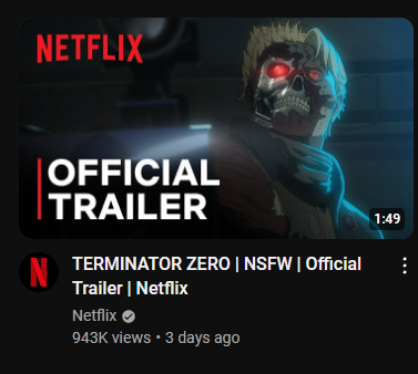 Mackdee727's tweet photo. @DaithiDeNogla Brian has to watch the Terminator Anime 🙏🙏 https://t.co/i3Q7LtwgrY